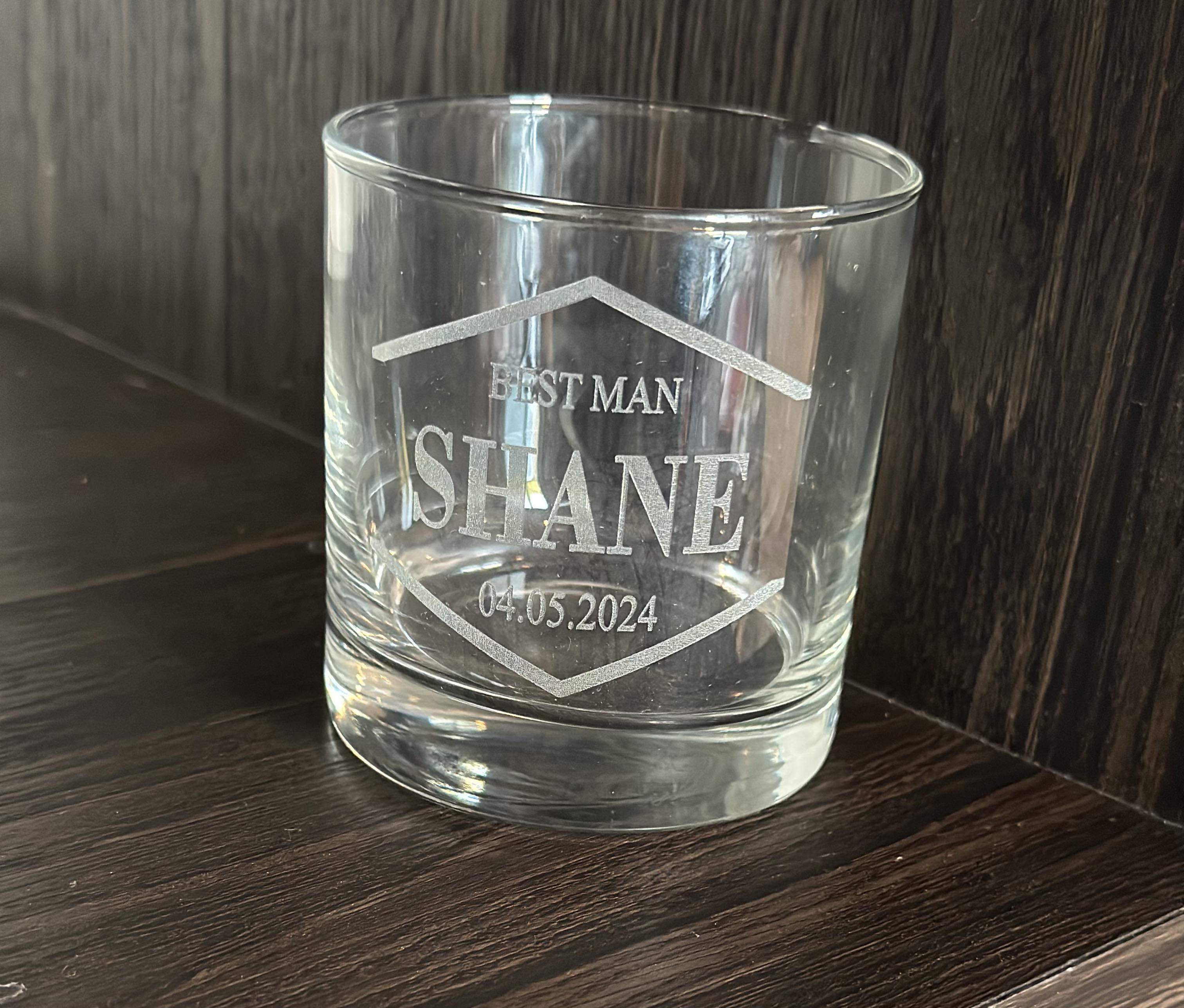 Whiskey On the Rocks Glass - Option 4