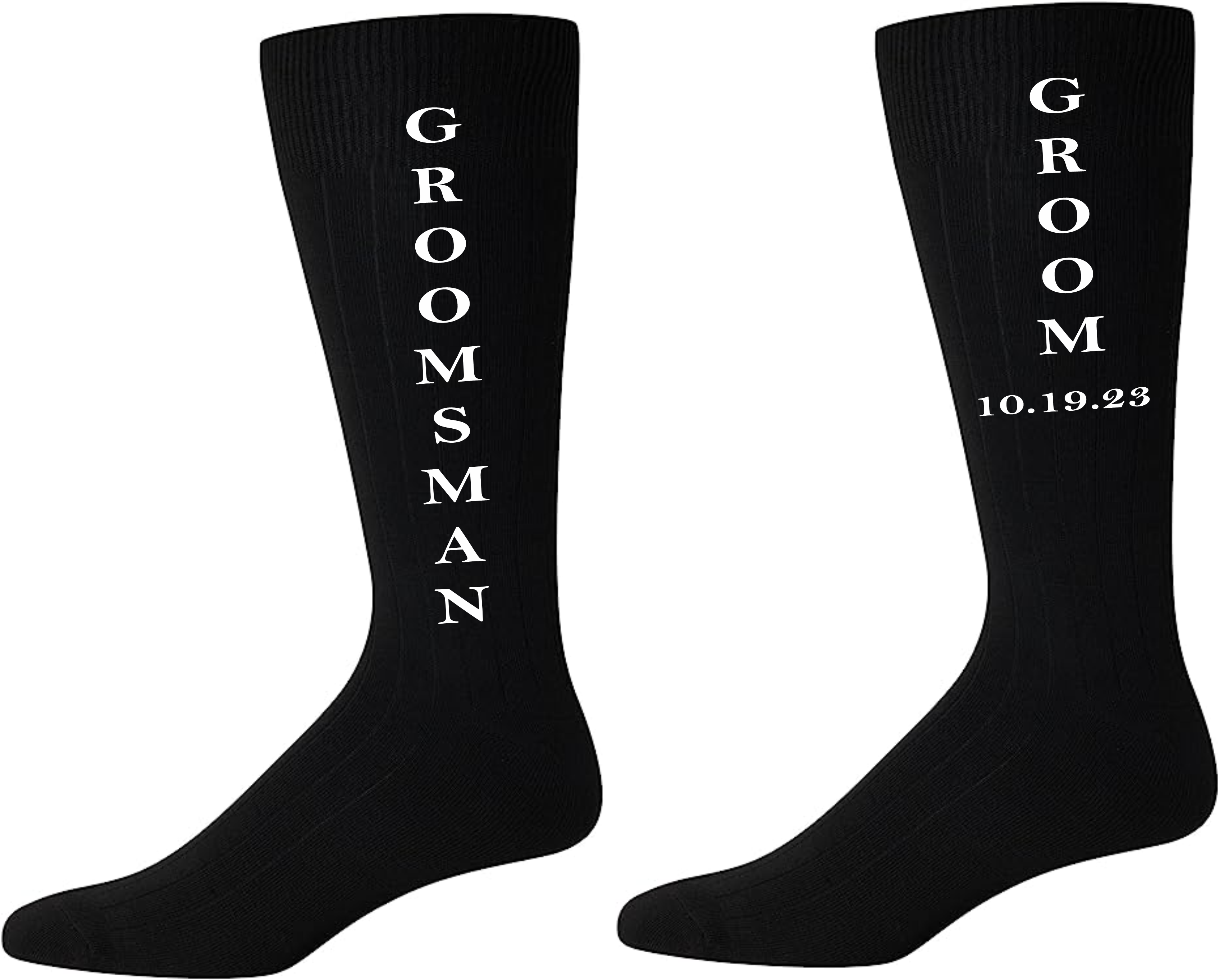 Men's Socks - Groomsman / Best Man / Father of the Groom