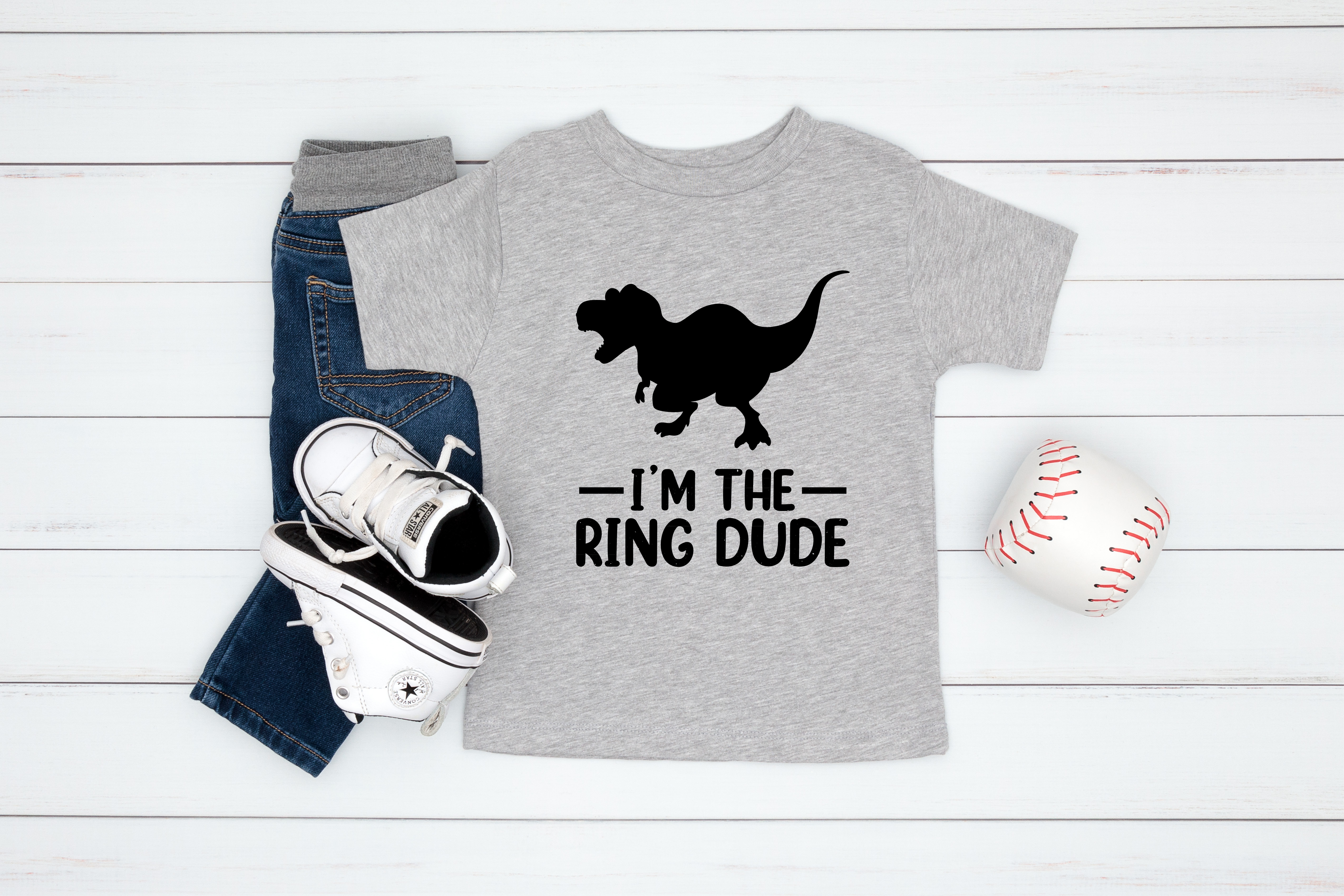 I'm The Ring Dude - Wedding Party Shirt - Ring Bearer Shirt