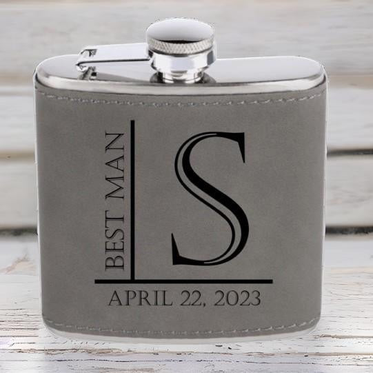 Most Popular Personalized Flask - Metal or Leatherette